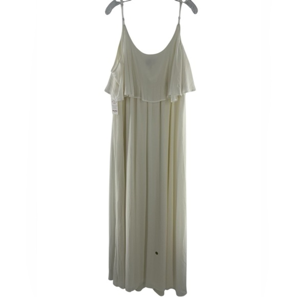 NWT Show Me Your Mumu Caitlin Ruffle Bridesmaids Maxi Dress 1X - Picture 6 of 8